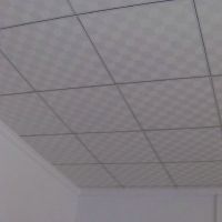 PVC laminated gypsum ceiling tiles