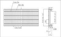 FLAT STEEL grating G655/30/100