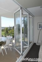 Aluminium folding door