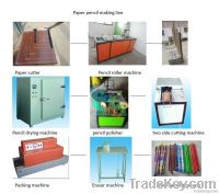 newspaper pencil making machine