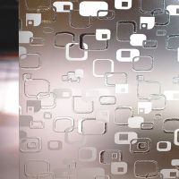 Hot sale!! Deep etched design glass for interior decoration