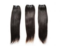 Factory wholesale price, brazilian remy hair extension, straight, 10&quot;-34&quot;, natural dark color