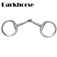 Horse Bit Stainless Steel Eggbutt Snaffle with Sweet Iron Jointed Link