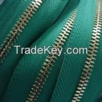 metal zipper long chain