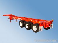 Skeleton semi-trailer