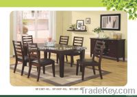 Dining Table, Side Chair, Sideboard