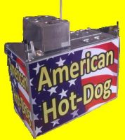 Hot Dog Catering Stand Food Business Unit Bar Hotdog Machine Burgers Stall Kiosk