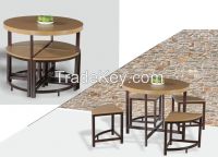 Cheap Round Restaurant Dining Room Table And Chair Set 