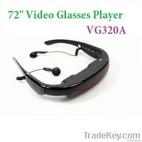 72 inch Virtual screen video glasses VG320 & Ebook & Music glasses