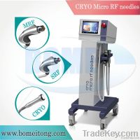 Acne scars removal machine fractional rf microneedle