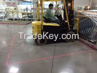 Toptree Red Laser Forklift Safety Danger Warning Zone Lights