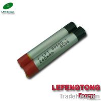 factory price 80500 cigarette 3.7v 240mah lithium polymer battery