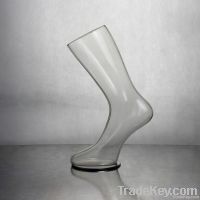 acrylic foot mannequin