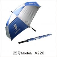 e (double-deck) golf umbrella\ good quality golf umbrella A220 white and blue (double-deck) golf umbrella\ good quality golf umbrella