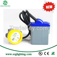 GLT-7C anti-explosive 15000lux at 1 meter high brightness led cap lamp with rechargeable battery