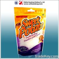 Stand-up zipper bag for dog food