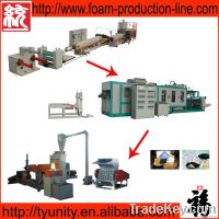 ps foam fast food box forming machine