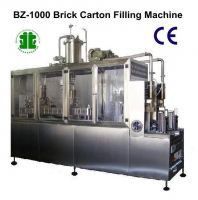  Semi Automatic Liquid Brick Carton Filling Systems (BZ-1000)