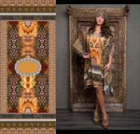 Digital printed kaftan