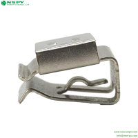 Metal Solar Cable Clip For Frameless Panel Cable Clip Solar PV Wire Clip Stainless Steel Cable Clips