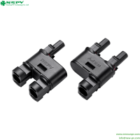 1500VDC Solar 2 To 1 Branch Connector Photovoltaic Branch Connector For Solar Energy System