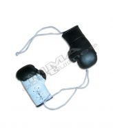 Wholesale Cheap Price Pair Of Hanging Mini Boxing Gloves â�� Black & White