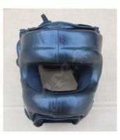 Premium Leather Full Face Nose Bar Head Guard Ã¢ï¿½ï¿½ Black Color | Wholesale Price