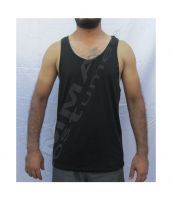 Wholesale Black Cotton Gym Vest | Plain Tank Top for Boxing, MMA, Bodybuilding & Fitness Training