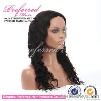 Queen Preferred Brazilian virgin hair full lace wig in stock