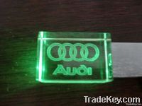 2014 New Crystal USB Stick Normal Plastic USB Drive USB Flash memory