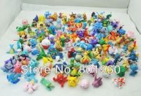 168pcs/set 2-4mm Pokemon Monster action figure plastic games set classic toys for boys