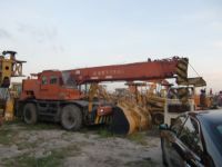 Used Crane KR-25H, Used 25ton Rough Terrain Crane Kato KR-25H Japan Original, Used Kato 25ton Crane KR-25H Good