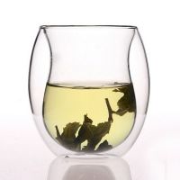 graceful glass drinking cup