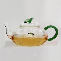 New item glass teapot with infuser