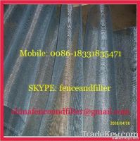 Blue color galvanized window screen