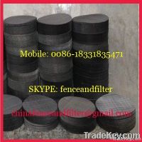 weaving black iron cloth filter mesh