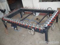 Mechanically mesh stretching machine, screen stretching machine