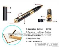 hotsales hidden 720x480pixels pen camera /video camcorder with CE report