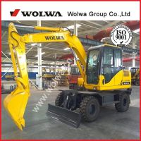 10 ton wheel excavator