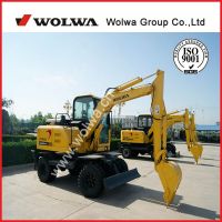 small 6 ton wheel excavator