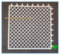 Interlock plastic base(/pad/grid/mat)  for outdoor flooring/DIY/decking tile, suitable for various flooring purposes