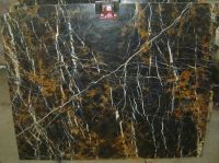 BLACK AND GOLD MARBLE