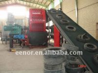 auotmatic tyre shredder machine/waste tyre recycling machine