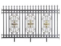 wrought iron fence, wrought iron gate