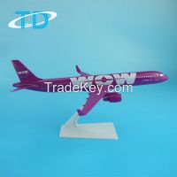 WOW 1:200  22cm ABS Plastic A321NEO passenger plane model 