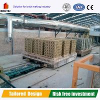 Tunnel dryer for brick making plant