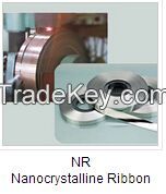 nanocrystalline ribbon, nanocrystalline strip, nanocrystalline tape