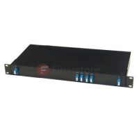 2 channels 100G DWDM add/drop OADM Bi-Directional Duplex Fiber 1RU 19&#039;&#039; Rack Mount