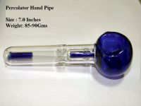 Percolator Hand Pipe Glass Smoking Pipes (Paypal Accepted)