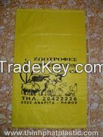 Animal feed bag